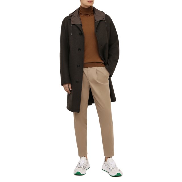 фото Пальто из шерсти и кашемира ermenegildo zegna