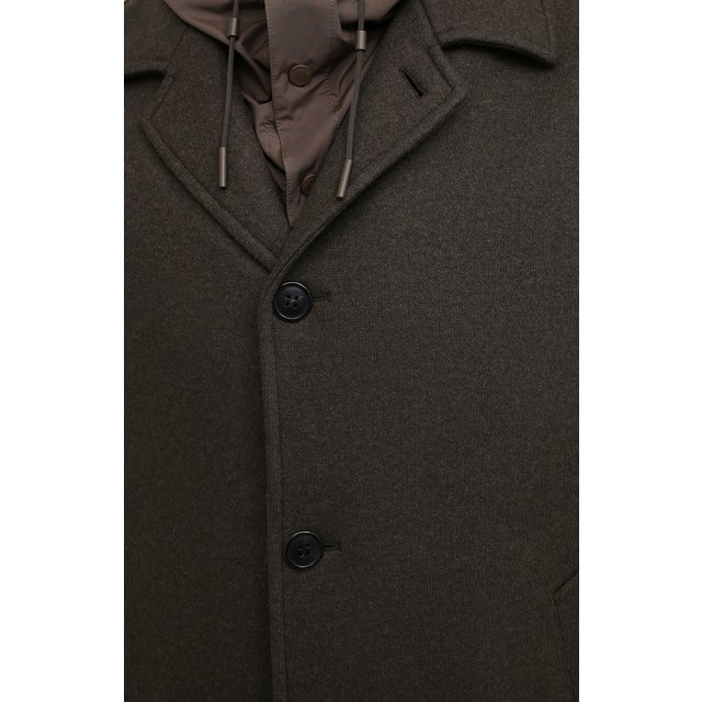 фото Пальто из шерсти и кашемира ermenegildo zegna