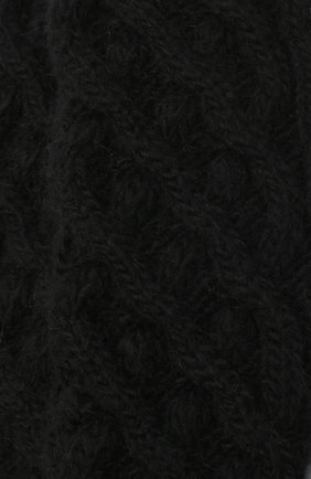 Женские шерстяные носки DOLCE & GABBANA черного цвета по цене 16650 руб., арт. FC700A/G2UAZ | Фото 2 Женские шерстяные носки DOLCE & GABBANA черного цвета, арт. FC700A/G2UAZ | Фото 2