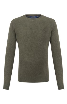 Мужской шерстяной джемпер POLO RALPH LAUREN зеленого цвета по цене 16000 руб., арт. 710667378 | Фото 1 Мужской шерстяной джемпер POLO RALPH LAUREN зеленого цвета, арт. 710667378 | Фото 1 (Длина (для топов): Стандартные; Материал внешний: Шерсть; Принт: Без принта; Вырез: Круглый; Мужское Кросс-КТ: Джемперы; Стили: Кэжуэл; Рукава: Длинные)