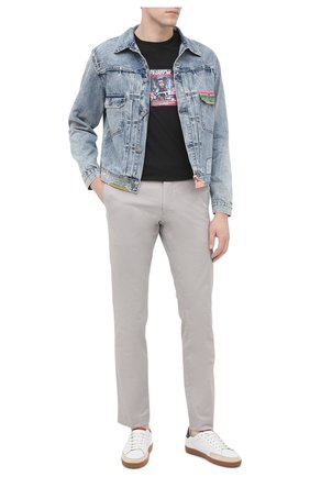 Мужская джинсовая куртка POLO RALPH LAUREN голубого цвета по цене 39950 руб., арт. 710798263 | Фото 2 Мужская джинсовая куртка POLO RALPH LAUREN голубого цвета, арт. 710798263 | Фото 2