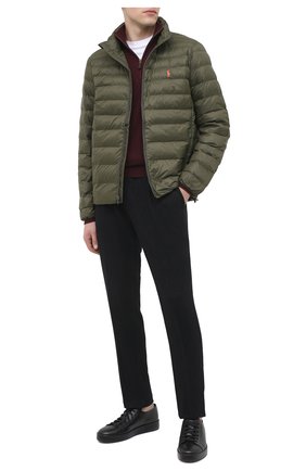 Мужская утепленная куртка POLO RALPH LAUREN темно-зеленого цвета по цене 29950 руб., арт. 710810897 | Фото 2 Мужская утепленная куртка POLO RALPH LAUREN темно-зеленого цвета, арт. 710810897 | Фото 2