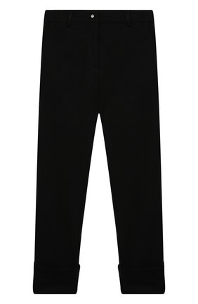 Детские брюки DESIGNERS CAT черного цвета по цене 14000 руб., арт. 100000K01000634/14A | Фото 1 Детские брюки DESIGNERS CAT черного цвета, арт. 100000K01000634/14A | Фото 1 (Материал внешний: Синтетический материал, Вискоза; Девочки Кросс-КТ: Брюки-одежда; Ростовка одежда: 13 - 15 лет | 158 см)