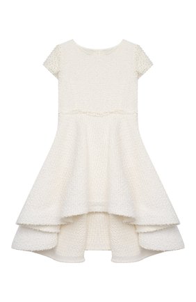 Детское платье DESIGNERS CAT бежевого цвета по цене 44400 руб., арт. 100000K01000661/14A | Фото 1 Детское платье DESIGNERS CAT бежевого цвета, арт. 100000K01000661/14A | Фото 1 (Материал подклада: Хлопок; Материал внешний: Синтетический материал; Рукава: Короткие; Ростовка одежда: 13 - 15 лет | 158 см)