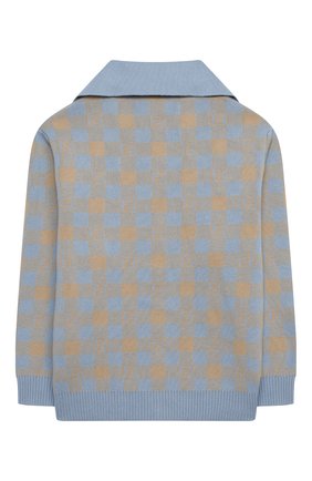 Детский хлопковый кардиган FENDI бежевого цвета по цене 72600 руб., арт. JMG070/A3TF/3A-6A | Фото 2 Детский хлопковый кардиган FENDI бежевого цвета, арт. JMG070/A3TF/3A-6A | Фото 2 (Материал внешний: Хлопок; Рукава: Длинные; Мальчики Кросс-КТ: Кардиган-одежда; Региональные ограничения белый список (Axapta Mercury): RU; Ростовка одежда: 4 года | 104 см, 5 лет | 110 см, 6 лет | 116 см)