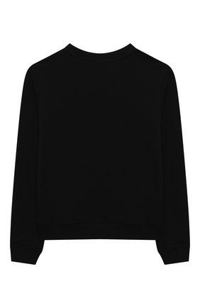 Детский хлопковый свитшот MOSCHINO KID черного цвета по цене 9630 руб., арт. HDF02M/LDA16/10A-14A | Фото 2 Детский хлопковый свитшот MOSCHINO KID черного цвета, арт. HDF02M/LDA16/10A-14A | Фото 2