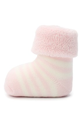 Детские хлопковые носки FALKE светло-розового цвета, арт. 10040. | Фото 2 (Региональные ограничения белый список (Axapta Mercury): RU)