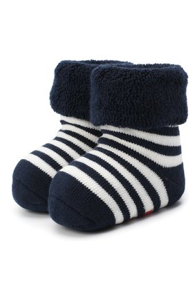 Детские хлопковые носки FALKE темно-синего цвета, арт. 10040. | Фото 1 (Региональные ограничения белый список (Axapta Mercury): RU)