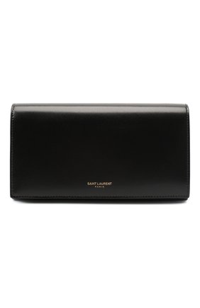 Женские кожаное портмоне на цепочке SAINT LAURENT черного цвета по цене 66950 руб., арт. 635203/03P0J | Фото 1 Женские кожаное портмоне на цепочке SAINT LAURENT черного цвета, арт. 635203/03P0J | Фото 1