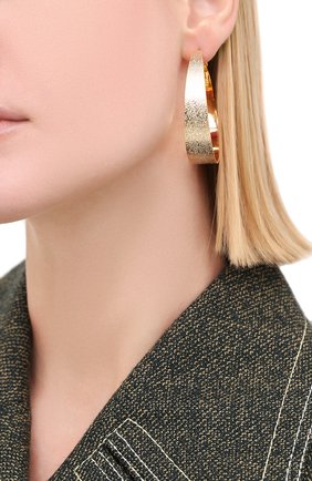 Женские серьги EXCLAIM золотого цвета по цене 6360 руб., арт. 042G3017E | Фото 2 Женские серьги EXCLAIM золотого цвета, арт. 042G3017E | Фото 2