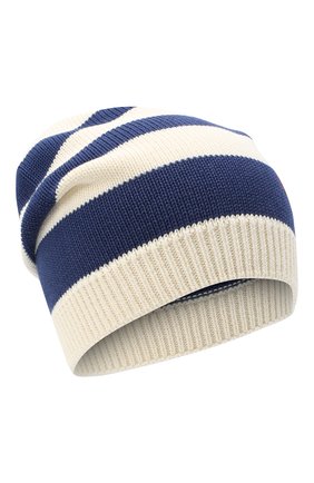 Женская хлопковая шапка GUCCI синего цвета, арт. 628095/3GF57 | Фото 1 (Материал: Текстиль, Хлопок; Региональные ограничения белый список (Axapta Mercury): RU)