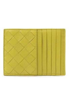 Женский кожаный футляр для кредитных карт BOTTEGA VENETA светло-зеленого цвета по цене 28550 руб., арт. 635043/VCPP3 | Фото 1 Женский кожаный футляр для кредитных карт BOTTEGA VENETA светло-зеленого цвета, арт. 635043/VCPP3 | Фото 1