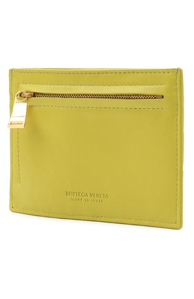 Женский кожаный футляр для кредитных карт BOTTEGA VENETA светло-зеленого цвета по цене 28550 руб., арт. 635043/VCPP3 | Фото 2 Женский кожаный футляр для кредитных карт BOTTEGA VENETA светло-зеленого цвета, арт. 635043/VCPP3 | Фото 2