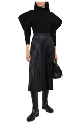 Женский пуловер из вискозы PROENZA SCHOULER черного цвета по цене 89950 руб., арт. R2037461-KY192 | Фото 2 Женский пуловер из вискозы PROENZA SCHOULER черного цвета, арт. R2037461-KY192 | Фото 2