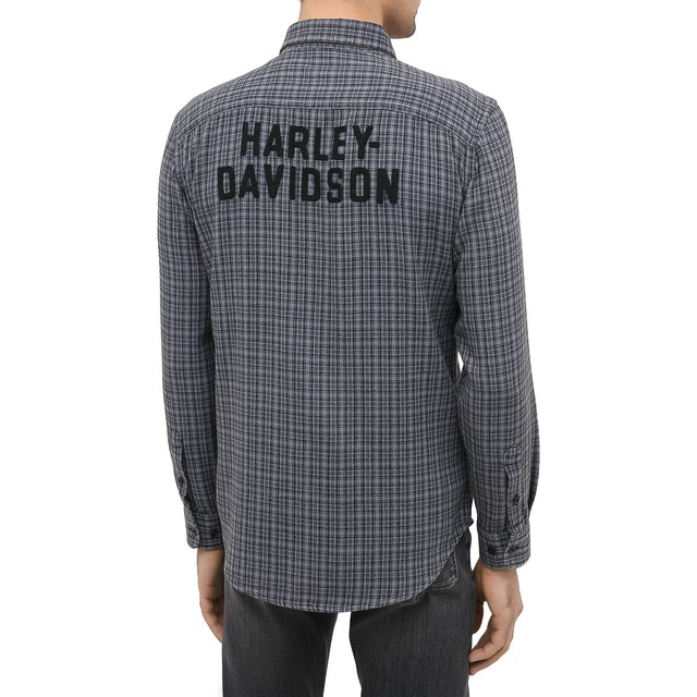 фото Хлопковая рубашка general motorclothes harley-davidson