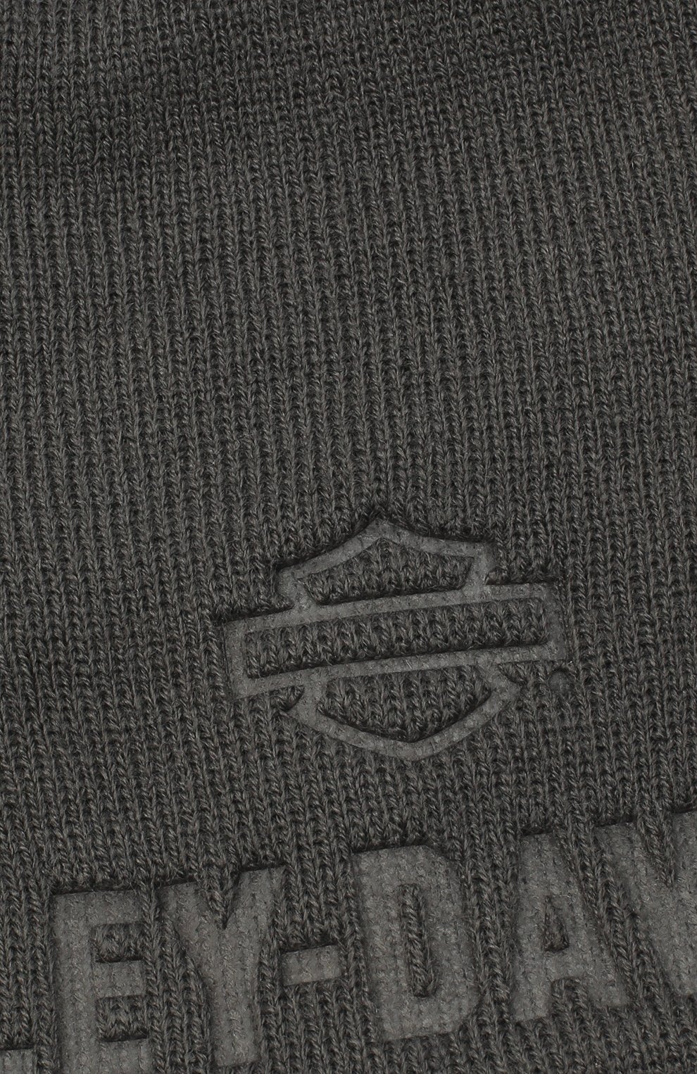 Мужская шапка general motorclothes HARLEY-DAVIDSON серого цвета, арт. 99430-18VM | Фото 3 (Материал: Текстиль, Синтетический материал; Кросс-КТ: Трикотаж)