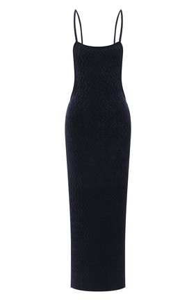 Женское платье из вискозы JACQUEMUS темно-синего цвета по цене 57350 руб., арт. 203KN17/221380 | Фото 1 Женское платье из вискозы JACQUEMUS темно-синего цвета, арт. 203KN17/221380 | Фото 1