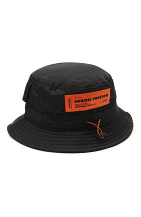 Мужская панама HERON PRESTON черного цвета по цене 13300 руб., арт. HMLB005F20FAB0011001 | Фото 2 Мужская панама HERON PRESTON черного цвета, арт. HMLB005F20FAB0011001 | Фото 2