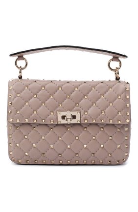 Женская сумка valentino garavani rockstud spike VALENTINO бежевого цвета по цене 193000 руб., арт. UW0B0122/NAP | Фото 1 Женская сумка valentino garavani rockstud spike VALENTINO бежевого цвета, арт. UW0B0122/NAP | Фото 1