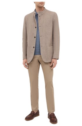 Мужское шерстяное поло CORNELIANI голубого цвета по цене 27300 руб., арт. 00M50F-0025100/00 | Фото 2 Мужское шерстяное поло CORNELIANI голубого цвета, арт. 00M50F-0025100/00 | Фото 2