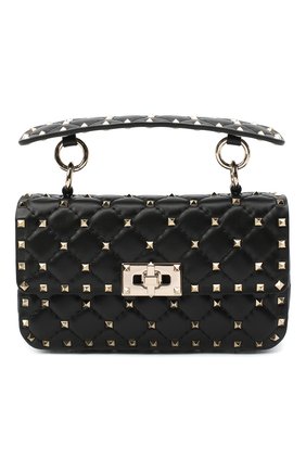 Женская сумка valentino garavani rockstud spike VALENTINO черного цвета по цене 146500 руб., арт. UW0B0123/NAP | Фото 1 Женская сумка valentino garavani rockstud spike VALENTINO черного цвета, арт. UW0B0123/NAP | Фото 1