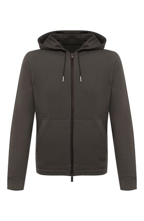 Мужская хлопковая толстовка ERMENEGILDO ZEGNA хаки цвета по цене 76450 руб., арт. UV550/815R | Фото 1 Мужская хлопковая толстовка ERMENEGILDO ZEGNA хаки цвета, арт. UV550/815R | Фото 1
