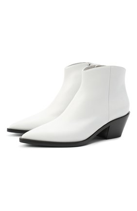 Женские кожаные ботильоны GIANVITO ROSSI белого цвета по цене 78250 руб., арт. G05655.45CU0.VITBINE | Фото 1 Женские кожаные ботильоны GIANVITO ROSSI белого цвета, арт. G05655.45CU0.VITBINE | Фото 1