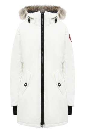Женская парка rosemont CANADA GOOSE белого цвета по цене 106500 руб., арт. 3030L | Фото 1 Женская парка rosemont CANADA GOOSE белого цвета, арт. 3030L | Фото 1