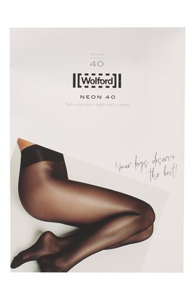 Женские капроновые колготки neon 40d WOLFORD коричневого цвета по цене 3800 руб., арт. 18391 | Фото 1 Женские капроновые колготки neon 40d WOLFORD коричневого цвета, арт. 18391 | Фото 1