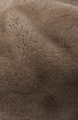 Женский берет из меха норки FURLAND серого цвета, арт. 0013600110125300000 | Фото 3 (Материал: Натуральный мех)