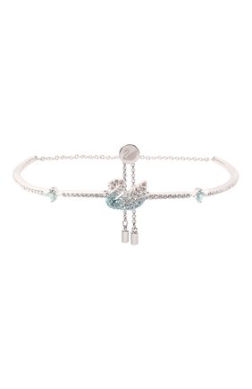 Женский браслет iconic swan SWAROVSKI серебряного цвета по цене 11700 руб., арт. 5549312 | Фото 1 Женский браслет iconic swan SWAROVSKI серебряного цвета, арт. 5549312 | Фото 1
