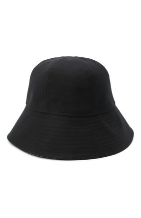 Женская хлопковая панама JIL SANDER черного цвета по цене 29950 руб., арт. JPPR591171-WR241750 | Фото 2 Женская хлопковая панама JIL SANDER черного цвета, арт. JPPR591171-WR241750 | Фото 2