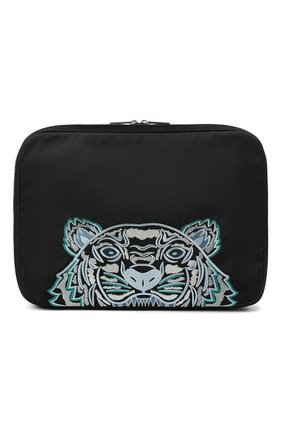 Мужской чехол для macbook KENZO черного цвета по цене 16700 руб., арт. FA65SF308F20 | Фото 1 Мужской чехол для macbook KENZO черного цвета, арт. FA65SF308F20 | Фото 1