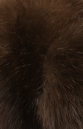 Женская шапка-ушанка из меха соболя FURLAND коричневого цвета по цене 312000 руб., арт. 0098001910030100000 | Фото 3 Женская шапка-ушанка из меха соболя FURLAND коричневого цвета, арт. 0098001910030100000 | Фото 3