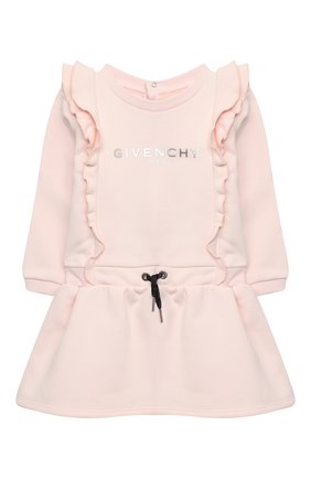Женский хлопковое платье GIVENCHY светло-розового цвета по цене 19960 руб., арт. H02061 | Фото 1 Женский хлопковое платье GIVENCHY светло-розового цвета, арт. H02061 | Фото 1