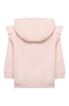 Детский хлопковая толстовка GIVENCHY светло-розового цвета по цене 24700 руб., арт. H05142 | Фото 2 Детский хлопковая толстовка GIVENCHY светло-розового цвета, арт. H05142 | Фото 2 (Рукава: Длинные; Кросс-КТ НВ: Толстовки; Ростовка одежда: 12 мес | 80 см, 18 мес | 86 см, 24 мес | 92 см, 36 мес | 98 см, 9 мес | 74 см)