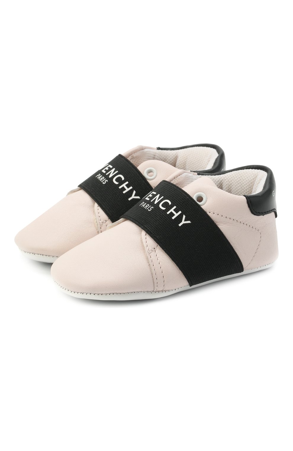 Детского пинетки GIVENCHY светло-розового цвета, арт. H99024 | Фото 1