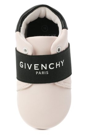 Детского пинетки GIVENCHY светло-розового цвета по цене 17190 руб., арт. H99024 | Фото 4 Детского пинетки GIVENCHY светло-розового цвета, арт. H99024 | Фото 4