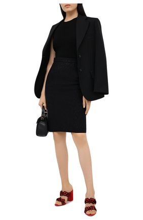 Женские замшевые мюли tres pansy 85 CHRISTIAN LOUBOUTIN красного цвета по цене 63850 руб., арт. tres pansy 85 veau velours | Фото 2 Женские замшевые мюли tres pansy 85 CHRISTIAN LOUBOUTIN красного цвета, арт. tres pansy 85 veau velours | Фото 2