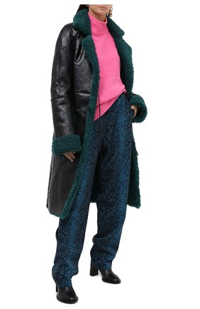 Женская дубленка DRIES VAN NOTEN зеленого цвета по цене 322500 руб., арт. 202-11812-1382 | Фото 2 Женская дубленка DRIES VAN NOTEN зеленого цвета, арт. 202-11812-1382 | Фото 2