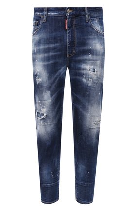 Мужские джинсы DSQUARED2 синего цвета по цене 52100 руб., арт. S74LB0741/S30342 | Фото 1 Мужские джинсы DSQUARED2 синего цвета, арт. S74LB0741/S30342 | Фото 1