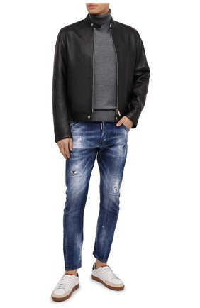 Мужские джинсы DSQUARED2 синего цвета по цене 49100 руб., арт. S74LB0822/S30342 | Фото 2 Мужские джинсы DSQUARED2 синего цвета, арт. S74LB0822/S30342 | Фото 2
