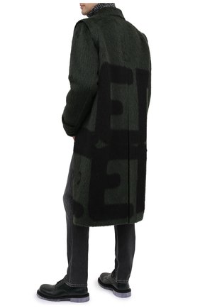 Мужской шерстяное пальто VALENTINO зеленого цвета по цене 353000 руб., арт. UV0CAD956S8 | Фото 2 Мужской шерстяное пальто VALENTINO зеленого цвета, арт. UV0CAD956S8 | Фото 2