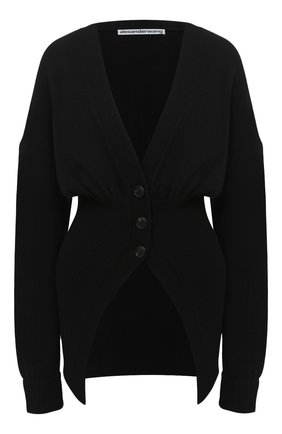 Женский кардиган ALEXANDER WANG черного цвета по цене 65300 руб., арт. 1KC2203013 | Фото 1 Женский кардиган ALEXANDER WANG черного цвета, арт. 1KC2203013 | Фото 1