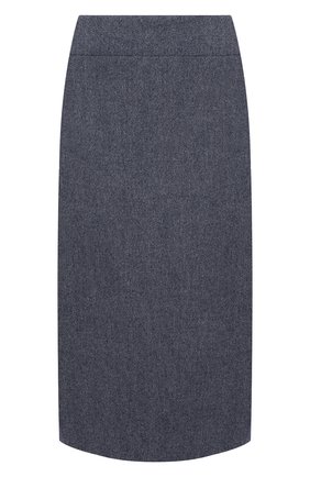Женская юбка из шерсти и кашемира KITON синего цвета по цене 96400 руб., арт. D19209K05T39 | Фото 1 Женская юбка из шерсти и кашемира KITON синего цвета, арт. D19209K05T39 | Фото 1