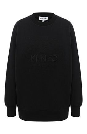 Женский хлопковый свитшот KENZO черного цвета по цене 196500 тенге, арт. FA62SW9214XH | Фото 1 Женский хлопковый свитшот KENZO черного цвета, арт. FA62SW9214XH | Фото 1 (Материал внешний: Хлопок; Рукава: Длинные; Женское Кросс-КТ: Свитшот-одежда; Стили: Кэжуэл; Длина (для топов): Удлиненные)
