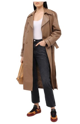 Женские замшевые кеды elbaz TOD’S желтого цвета по цене 35950 руб., арт. XXW68C0DP30K1E | Фото 2 Женские замшевые кеды elbaz TOD’S желтого цвета, арт. XXW68C0DP30K1E | Фото 2