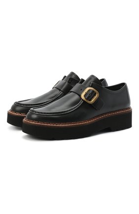Женские кожаные монки TOD’S черного цвета по цене 52050 руб., арт. XXW80C0DI80NHV | Фото 1 Женские кожаные монки TOD’S черного цвета, арт. XXW80C0DI80NHV | Фото 1