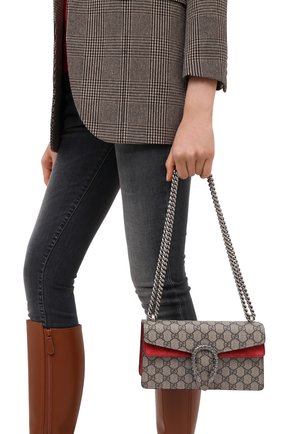 Женская сумка dionysus small GUCCI красного цвета по цене 173600 руб., арт. 499623/92TJN | Фото 2 Женская сумка dionysus small GUCCI красного цвета, арт. 499623/92TJN | Фото 2