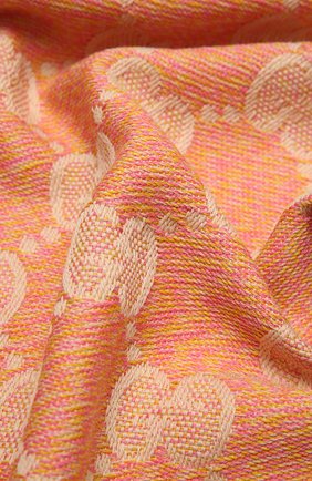 Женский шерстяной шарф GUCCI розового цвета по цене 33600 руб., арт. 627011/3G200 | Фото 2 Женский шерстяной шарф GUCCI розового цвета, арт. 627011/3G200 | Фото 2